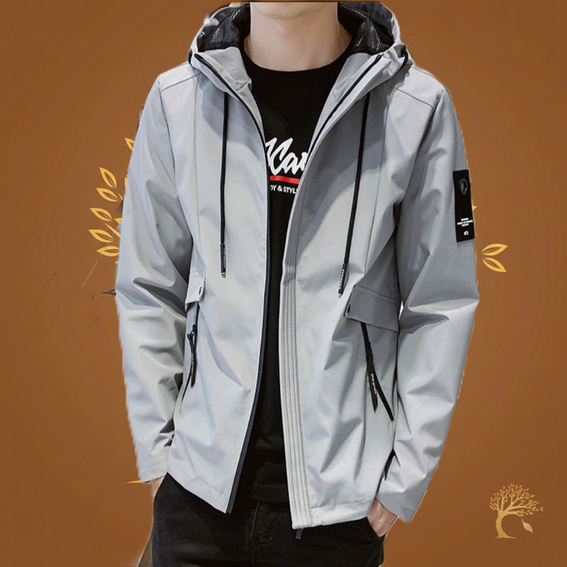 Jaqueta com capuz jaqueta masculina