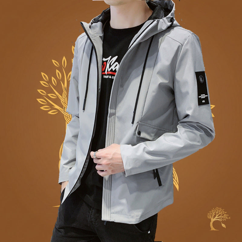 Jaqueta com capuz jaqueta masculina