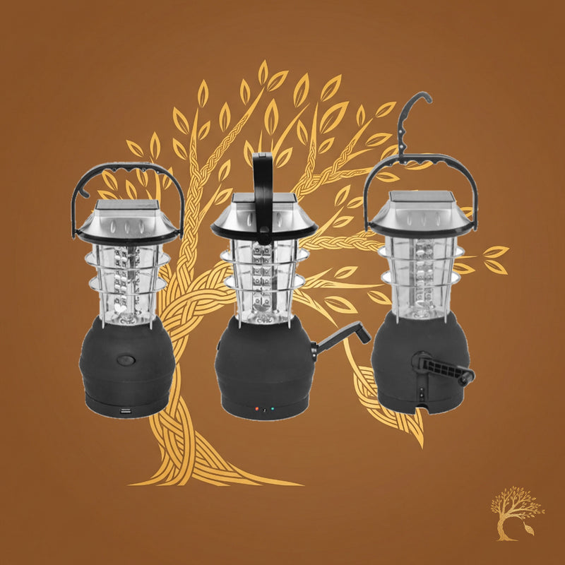 Luz de acampamento solar multifuncional de 36 LEDs super brilhante para barraca, luz de emergência para acampamento, equipamento externo, luz para cavalo